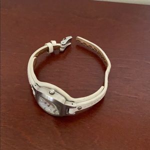 Fossil leather watch